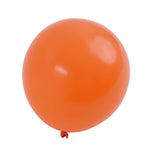 10Pack, 12" Solid Color Orange Balloons