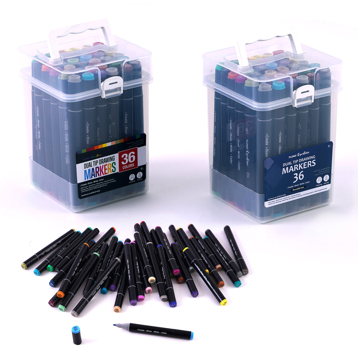 FLOMO's Creative Crayons and Markers for Kids in Bulk FLOMO/Nygala Corp.