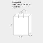 Large Hot Stamp Peaceful Christmas Premium Plus Bag, 4 Designs