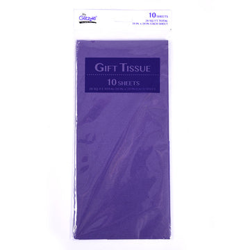 My Glitzzie Purple Gift Tissue Paper, 10 Sheets