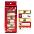 150Ct Christmas Boxed Traditional Gift Tags With Hot Stamping
