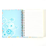 160 Sheet Hard Cover Jumbo Journal Bright Floral, Hotstamp, 8.5"X6.25", 2 Designs