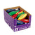 8.5" Plastic New Year Maracas With Assorted Colors In Pdq