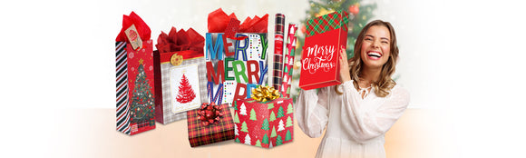 Christmas Gift Bags, Boxes and Wrap