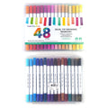 48 Pc Dual Tip Color Markers, 48 Colors