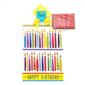 Super Birthday Candles Gift Bag, With Tissue And Card