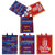 3Pk Large Birthday Gift Bags With Hot Stamp-Glitter, Typography Party, 3 Designs