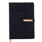 128Sht Pu Journal W/Metal Bar Magnetic Closure, Notes, 8.25" X 5.6875"