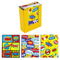 1 Subject Comic Book Prints Spiral Notebook