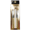 2 Pk Metal Pen With Floating Glitter, Medium Point, Black Ink