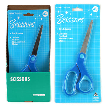8" Scissor, Blue