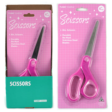 8" Scissor, Pink