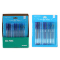 12Pk Tonal Gel Pens, Blue