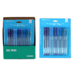 12Pk Tonal Gel Pens, Blue