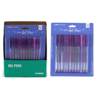 12Pk Tonal Gel Pens, Purple