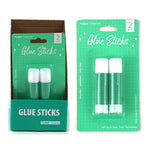 2Pk Glue Sticks, Green