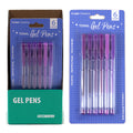 6Pk Tonal Gel Pens, Purple