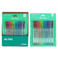 12Pk Gel Pens, 12 Colors, Green Packaging