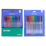 12Pk Gel Pens, 12 Colors, Purple Packaging