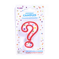 3" 1Pk Birthday Candle -Numerical "?" (12/36)