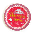 Platos de 9" Princess, 8Pcs/Pack