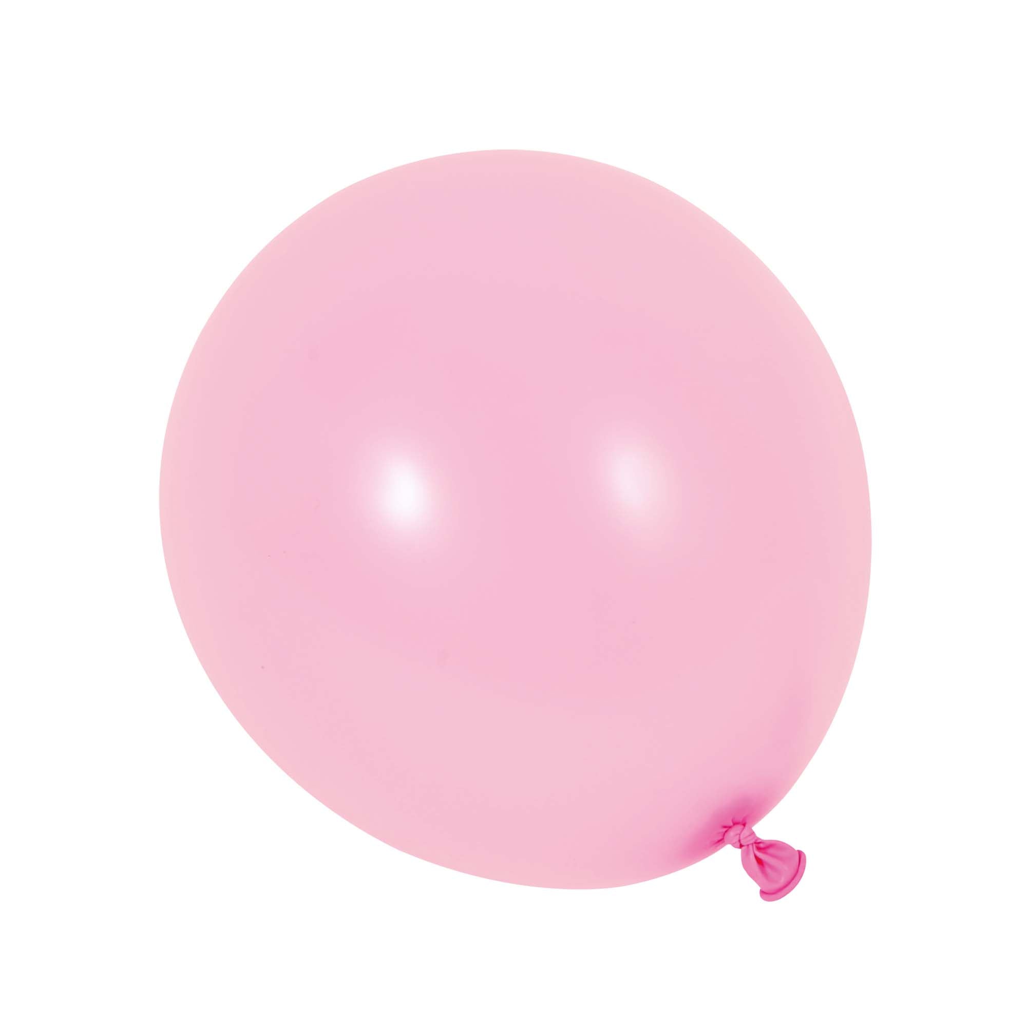 10Pack, 12 Solid Color Pastel Pink Balloons
