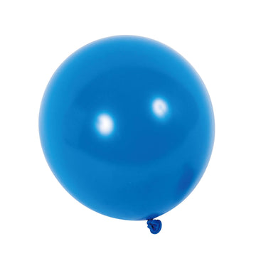 Paquete de 10, globos azules de 12 pulgadas de color sólido