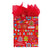 Pequeña bolsa de Navidad de llama impresa, 4 diseños