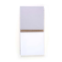 100 Sht 12" X 12" Top Spiral Marble Sketch Book W/10Pc Dual Tip Markers