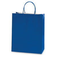 Gran bolsa de regalo azul real