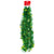 Christmas-7Ft Tinsel Garland With 3.75" Tree Cutouts, 2 Assortments