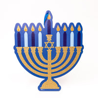 12"X10.5" Placas colgantes de Hanukkah con brillo, 2 diseños