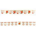 6' Harvest Wishes Banner With Hot Stamping, 2 Designs