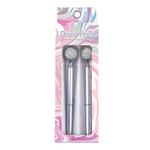 2Pk Metal Pen With Disco Ball, Medium Point, Black Ink, 2 Styles