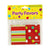 8Pcs Mini guía telefónica geométrica 3" X 2.25", 4 diseños