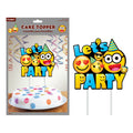 11 X 7 " Happy Faces Cake Topper