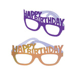 6Pk Gafas de Feliz Cumpleaños, Efectos Varios