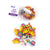 30Ct Mini Erasers In Mesh Bag, Assorted Designs