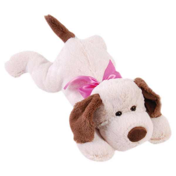 16.5" Dog With Ribbon, 2 Colors