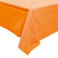 Cubierta de mesa rectangular naranja
