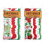 24 Sht Christmas Botanicals Printed Scalloped Die Cut Tissue, 2 Designs/Assortments