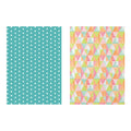 12.3 Sqft All Occasion Gift Wrap, 30"X59", 1.25" Dia, 6 Designs