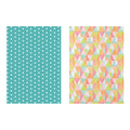 12.3 Sqft All Occasion Gift Wrap, 30"X59", 1.25" Dia, 6 Designs