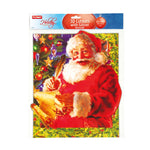 Recorte de papel navideño 3D de 12" X 14" con purpurina, 3 diseños