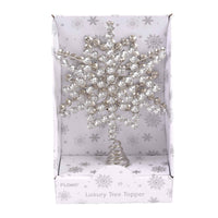 Navidad-10" Bling Tree Topper en caja abierta