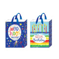 Extra Large Woo Hoo! Glitter Gift Bag, 2 Designs