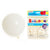 10Pack, 12" Solid Color White Balloons