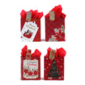 Medium Christmastime Is Here Printed Bag, 4 Designs