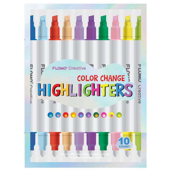 10Ct Color Change Highlighters