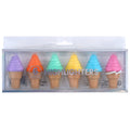 6Ct Ice Cream Cones Pastel Highlighters